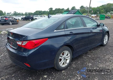 2014 Hyundai Sonata Gls from USA, damaged, VIN 5NPEB4AC7EH924333